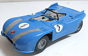 Porsche blauw