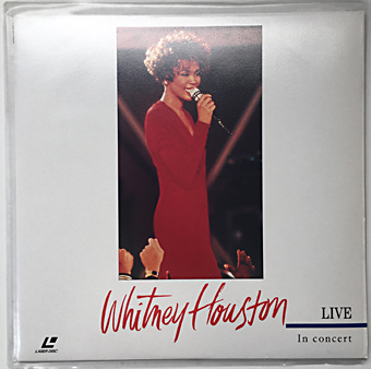 Whitney Houston Live in Councert (1991),BMG Music Video Laserdisk,Laserdisc