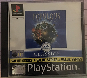 Populous - The Beginning,Sony Playstation One,Retrocomputer/Sony/Software/Psone