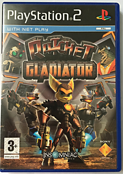 Ratchet Gladiator,Sony Playstation 2 spel,Retrocomputer/Sony/Software/PS2