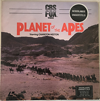 Planet of the APES,Laserdisc PAL,Laserdisc