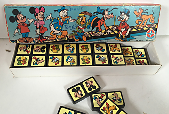 Domino Disneylandia ,Estrela - Walt Disney Productions,Toys/Puzzel-Bordspel