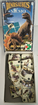 Memo Dinosaurus,Selecta spel 1992,Toys/Puzzel-Bordspel