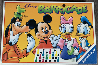 Disney Barricade _Ravensburger 1985