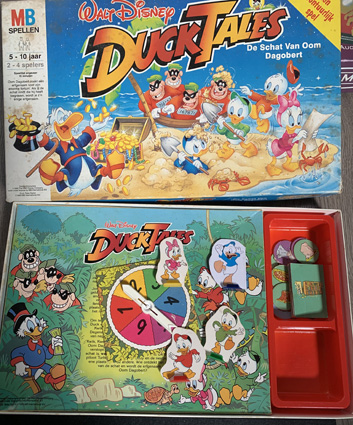 DuckTales - bordspel_MB spellen 1990