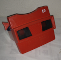 Stereo-viewer Mod. G (Rood + Logo)
